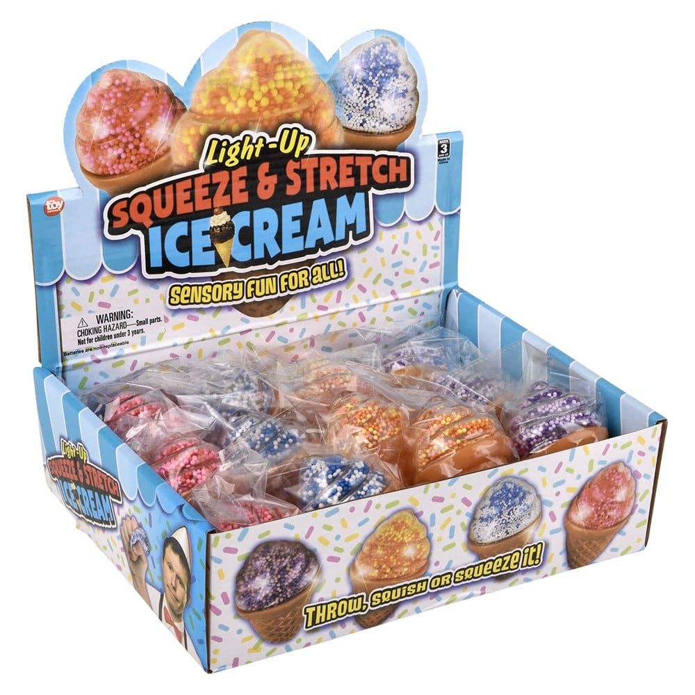 La Luna Bella - Toys - Wholesale Light-Up Toy - Kids & Baby - Light-Up Ice Cream Cone Toy - 3.5"  - LLB Toys5