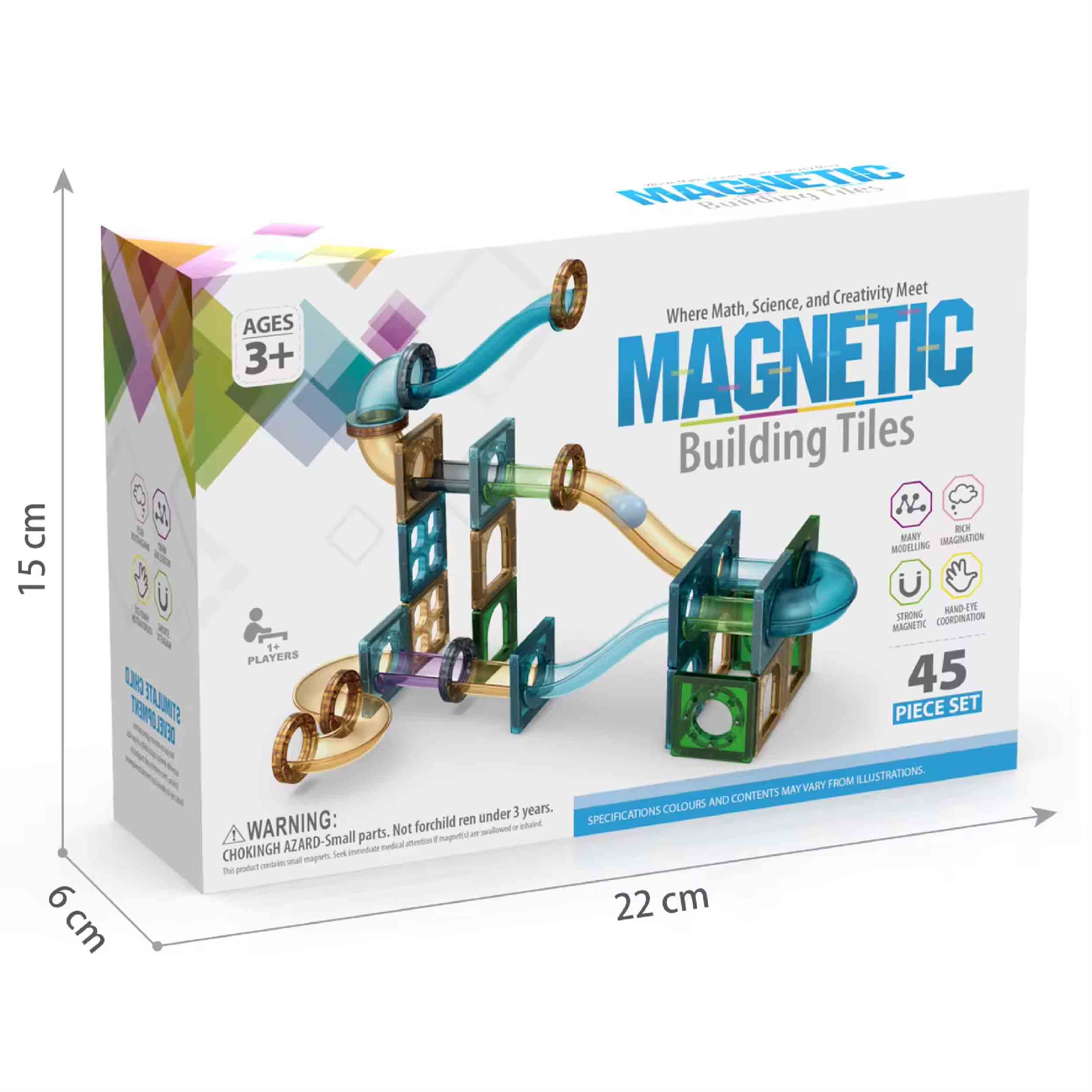 Pagdee Kids Juniors - Wholesale Building Set - Kids - Holiday Décor Magnetic Building Blocks Toy Set For KidS1