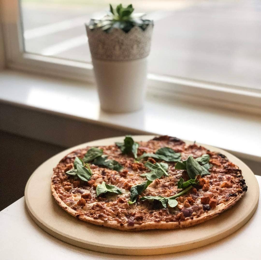 Fox Run Brands - Wholesale Pizza Board - Outset Round Pizza Grill Stone, 16.5"3