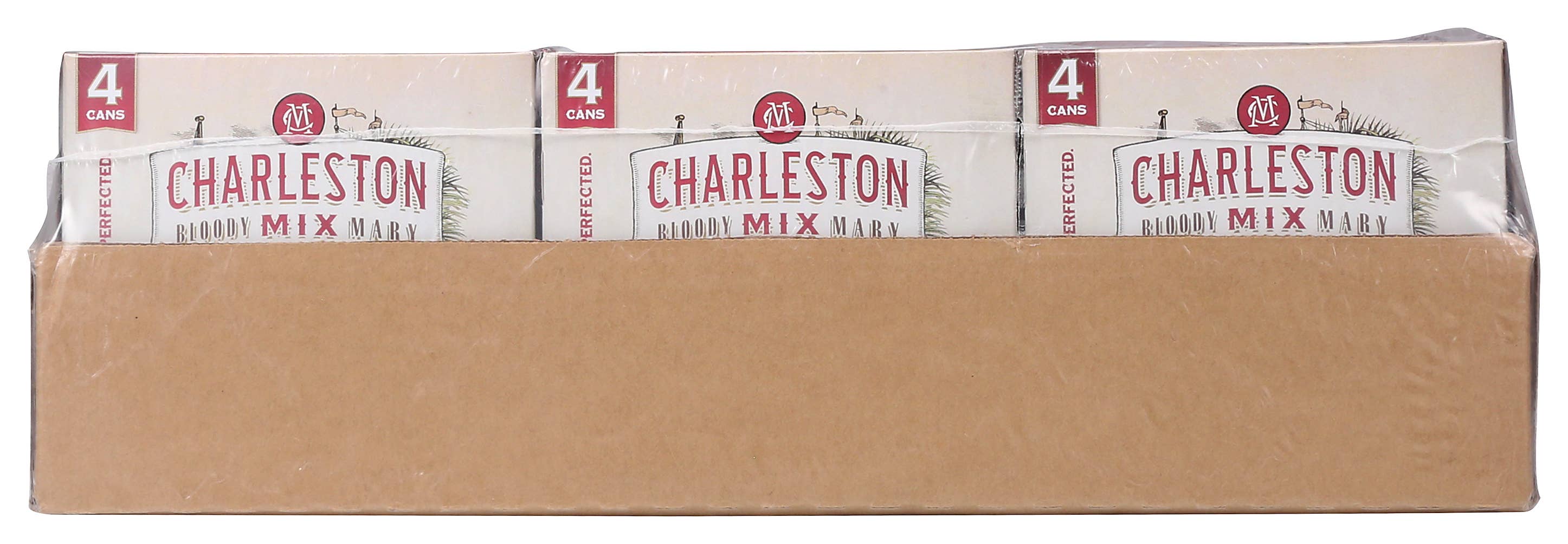 Charleston Mix - Wholesale Cocktail Mix/Syrup - Bold & Spicy Bloody Mary 4pk | 8.0z Cans7