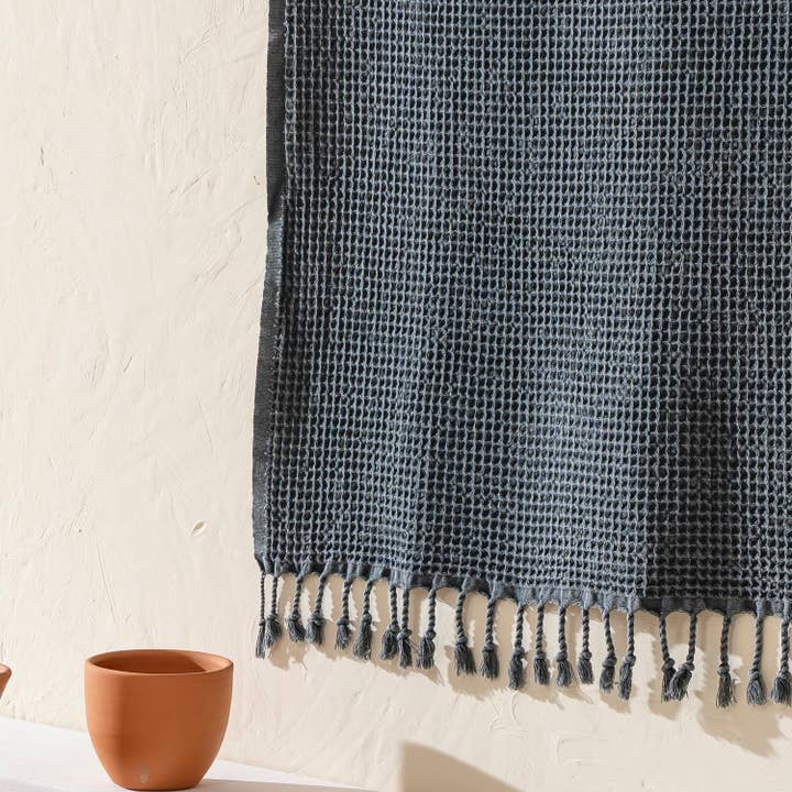 Kikoya – wholesale Beach towel – Stonewashed Waffle Beach Towel Turkish Hamam Fouta Vintage2