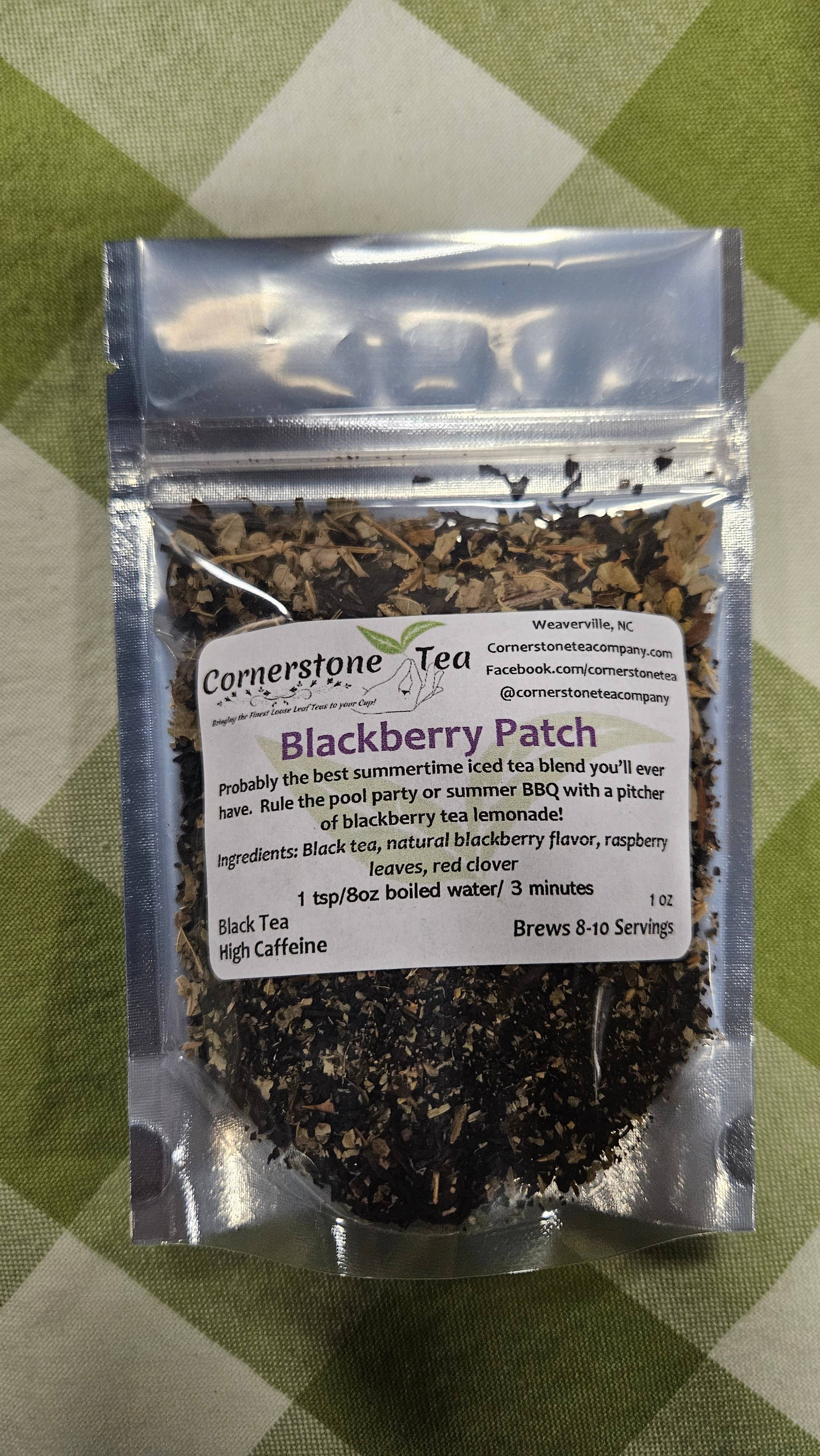 Cornerstone Tea - Wholesale Loose Tea - Blackberry Patch black tea2