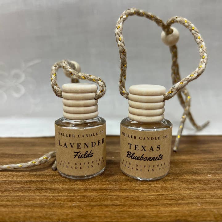 Miller Candle Co. - Wholesale Car Freshener - Unisex - Car Diffuser in Western, Earthy and Farm Scents