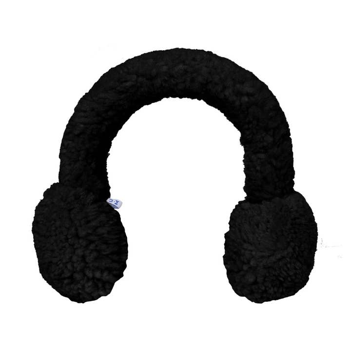 TED Black - Sherpa Earmuff for wholesale by Unmuted Collective Inc.