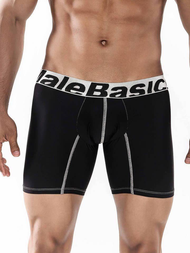 Boxer en microfibre MaleBasics pour la vente par Malebasics Underwear