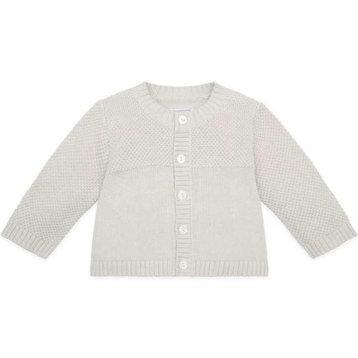 Cypress Stone Knit Baby Cardigan for wholesale by Emile Et Rose