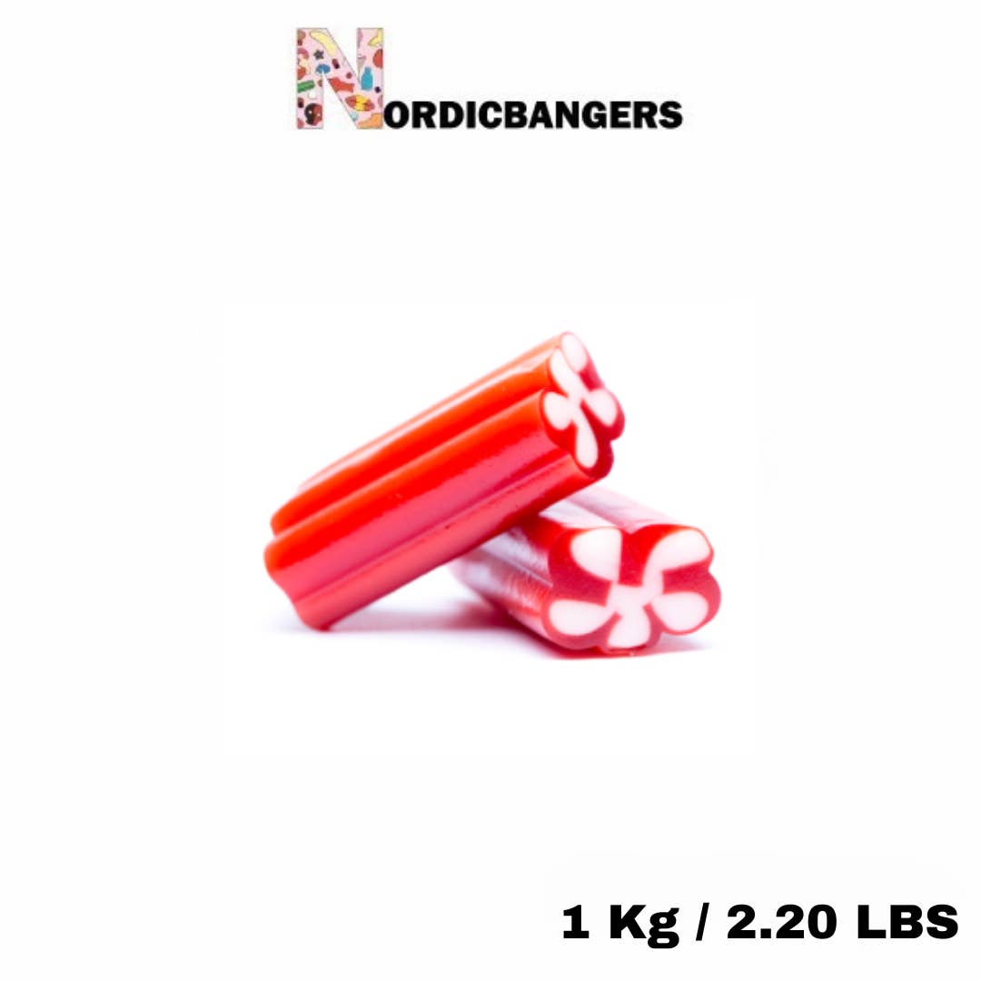 Nordicbangers - Swedish Candy Supply - Wholesale Gummy - Swedish Candy - PISTOL'S STRAWBERRY