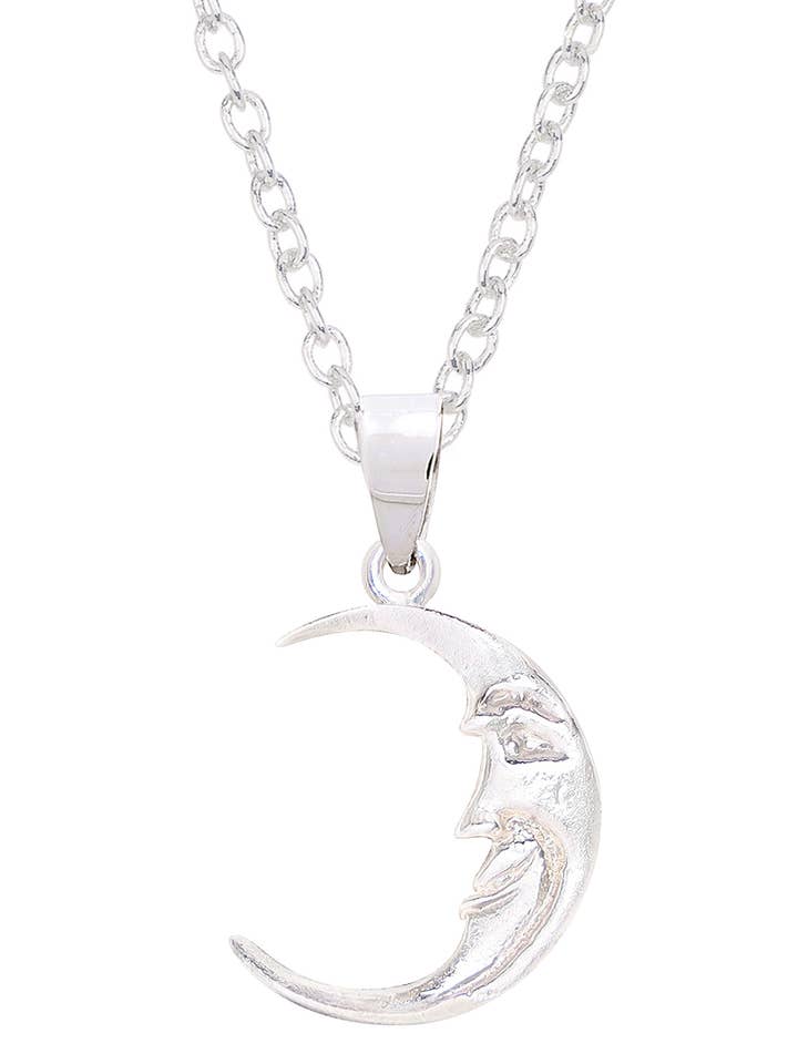 Collana con ciondolo a forma di uomo nella luna - SF per la vendita all'ingrosso da parte di Zoey Simmons