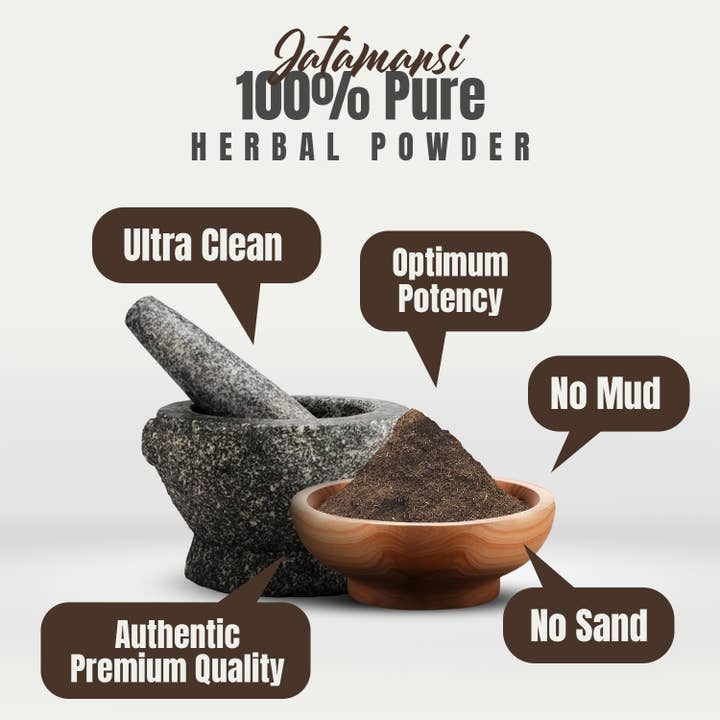 HerbsForever – Proteína/Superalimento em pó por atacado – Pó de Jatamansi – Nardostachys Jatamansi – Não OGM – Vegan1