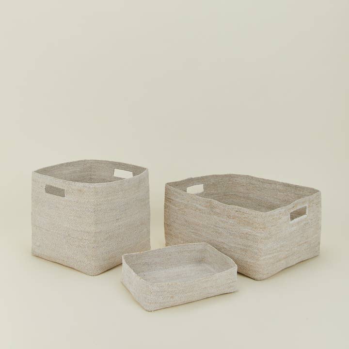 ESSENTIEL VÆVET OPBEVARING - HVID for engroshandel hos Hawkins New York