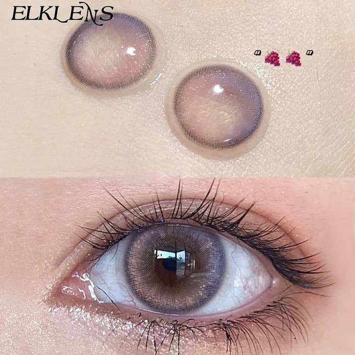 ELKLENS – wholesale Kontaktlinser – ELKLENS Bollycon Lila Färgade Kontaktlinser
