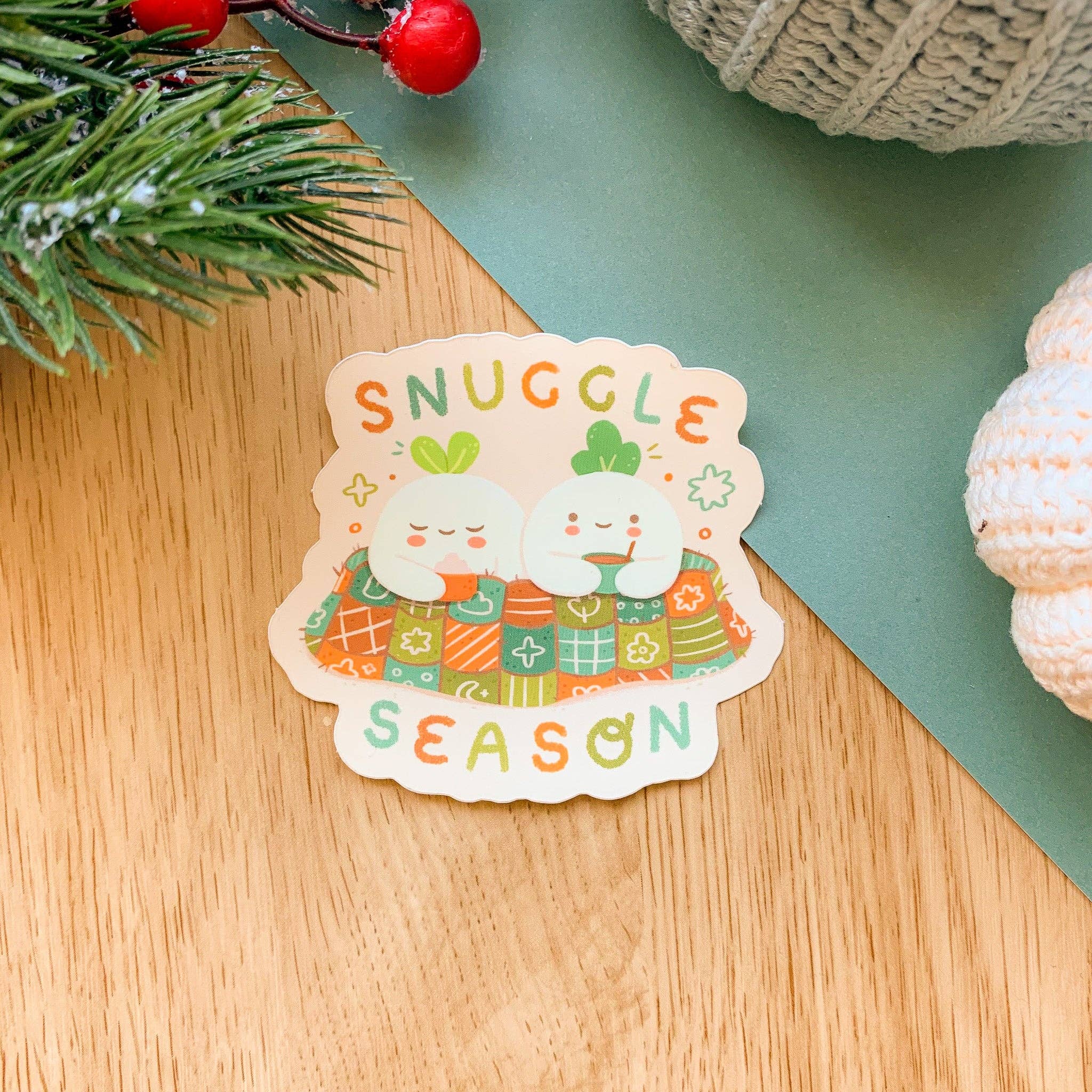Laurel Mae Art – wholesale Sticker – Snuggle Season - Matte Vinyl Sticker6
