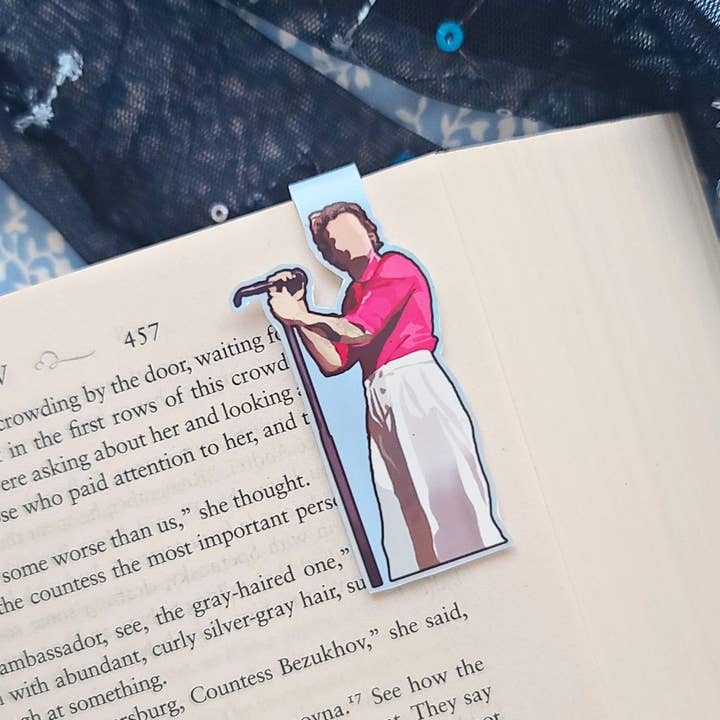 Harry Styles magnetisk bogmærke med fin linje for engroshandel hos Like Starlight Studio