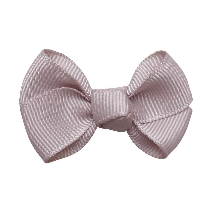 Grampo de laço de cabelo Estelle - baunilha por atacado de La Fillette Accessories