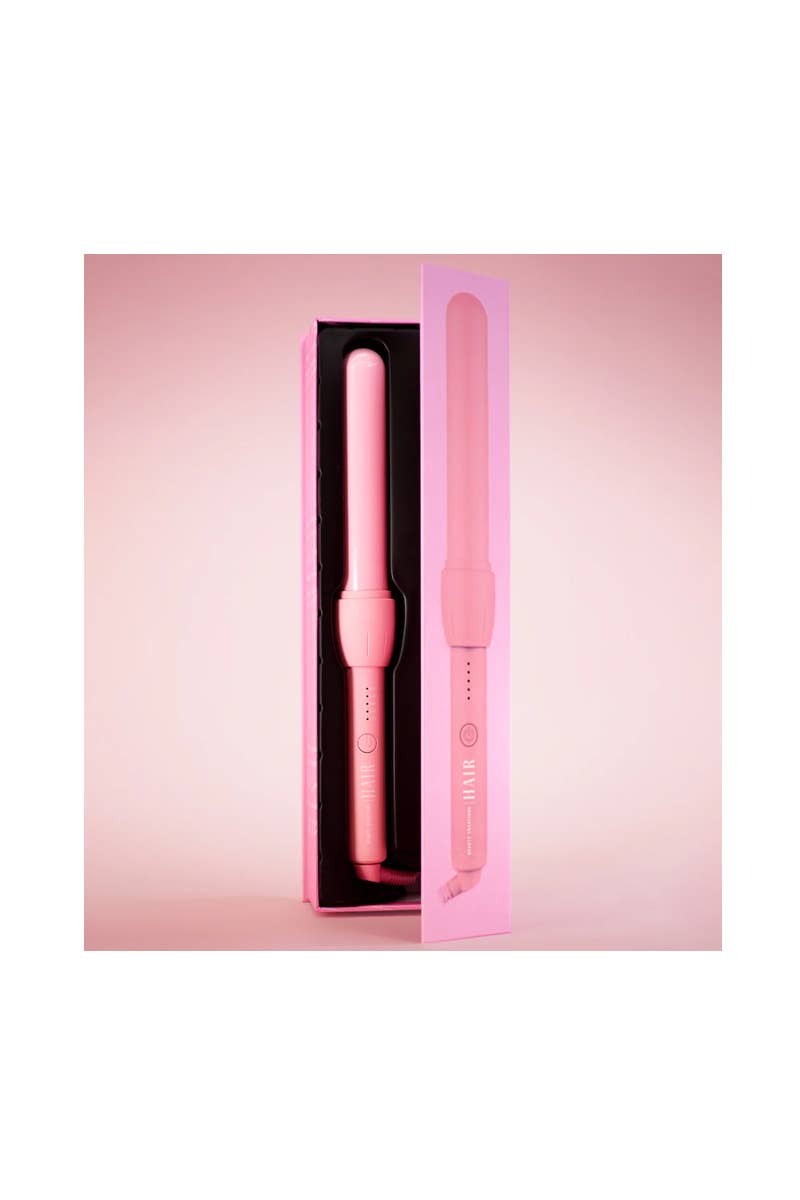PINEAPPLE Beauty - Wholesale Curling Iron/Wand - Beauty Creations HC-PINK 2 1" Hair Curling Wand - 1pc 1