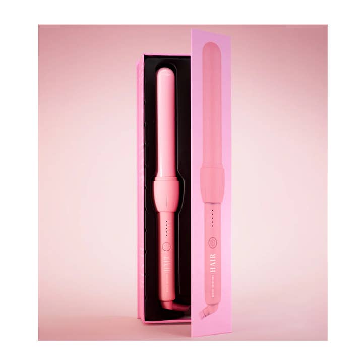 PINEAPPLE Beauty - Wholesale Curling Iron/Wand - Beauty Creations HC-PINK 2 1" Hair Curling Wand - 1pc 1