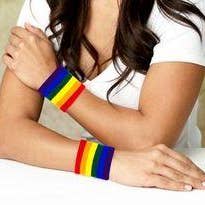 The Awareness Company - Wholesale Wristband - Rainbow Sweat Bands1