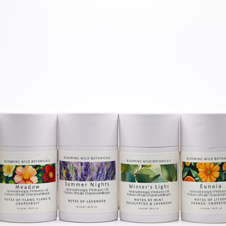 Blooming Wild Botanicals - Wholesale Roll-On Fragrance - Summer Nights (Lavender) Botanical Aromatherapy Perfume Oil2