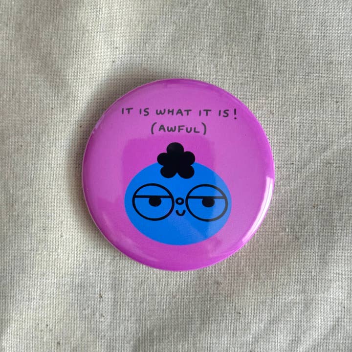 Orange Juice For Dinner - Wholesale Lapel pin/button - Large Badges4