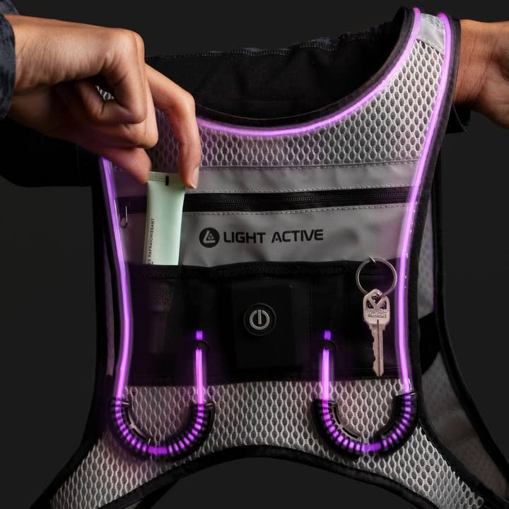 Tangle, Inc. - Wholesale Safety Vest - Unisex - Light Active® Light-Up LED Safety Vest