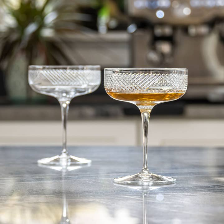 Rolf Glass - Venta al por mayor Copas de cóctel/licor - Copa Bourbon Street Coupe 10.25 oz