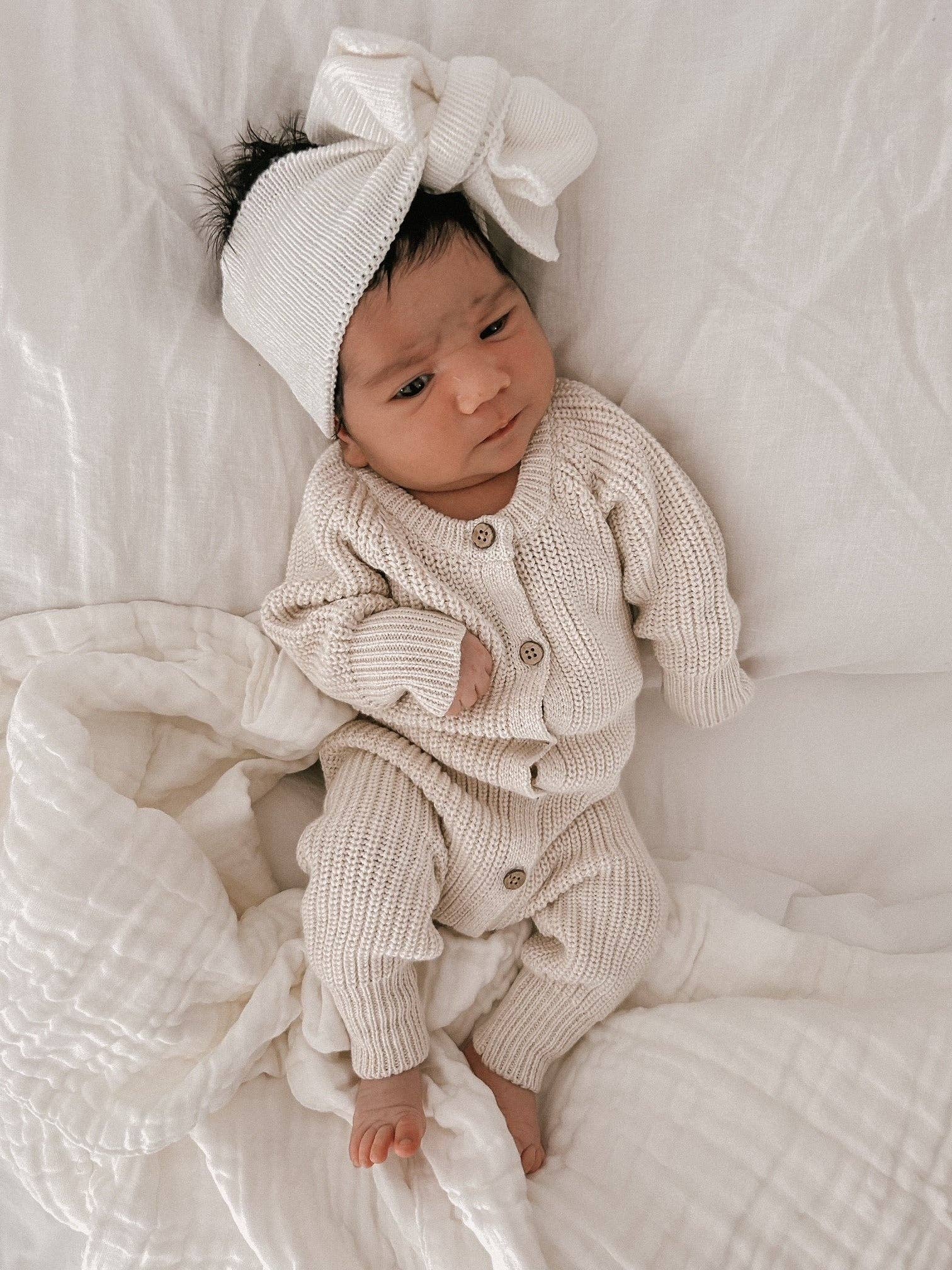 Petite + Co – wholesale Jumpsuit – Baby – EVERYDAY RIBBED ROMPER | LIGHT BEIGE1