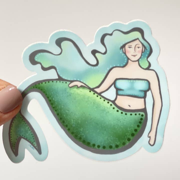 Adesivo sirena stravagante per la vendita all'ingrosso da parte di Art Magic by Jewels Bee