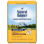 Petdropshipper - Wholesale Pet Food - Dog - Natural Balance Pet Foods L.I.D. Adult Dry Dog Food Duck & Potato 1ea/12 lb
