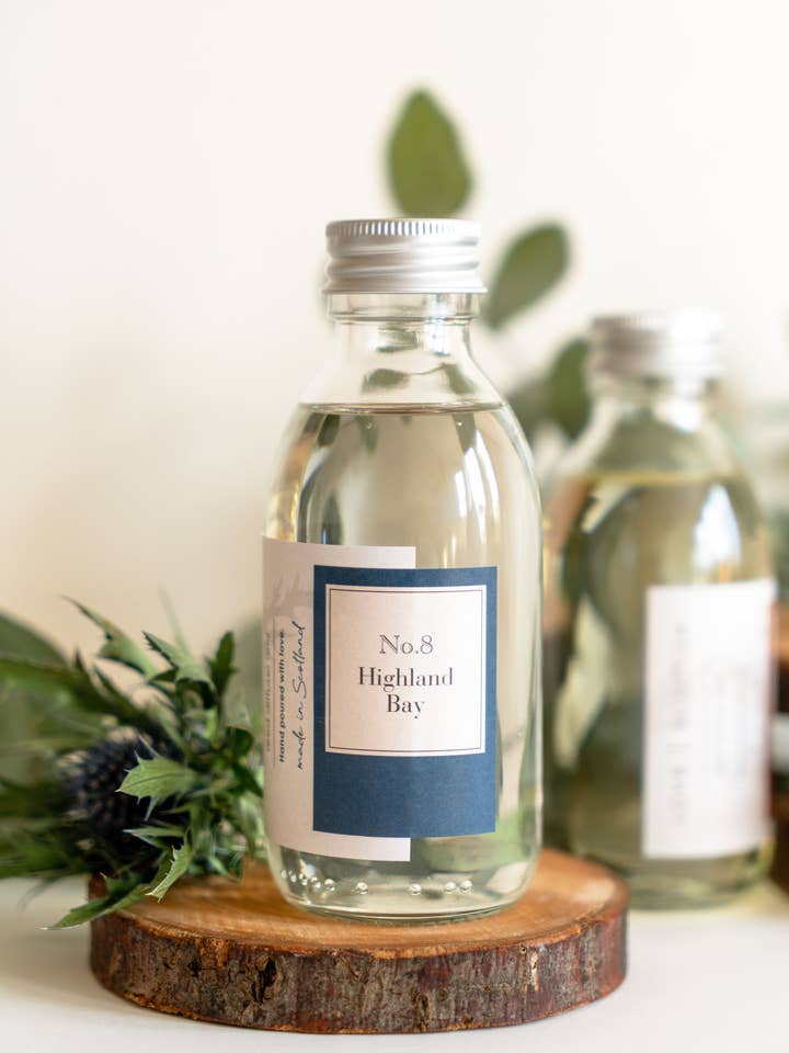 Difusor de Recarga Highland Bay 120ml por atacado de Love Scottish