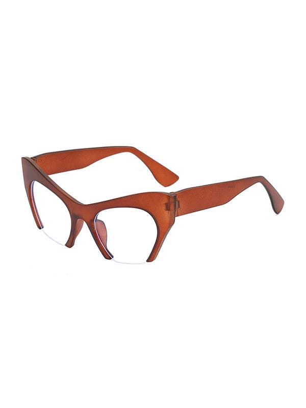 Plush Looks - Vente Lunettes de soleil – femme - Accessoires de lunettes de soleil géométriques0