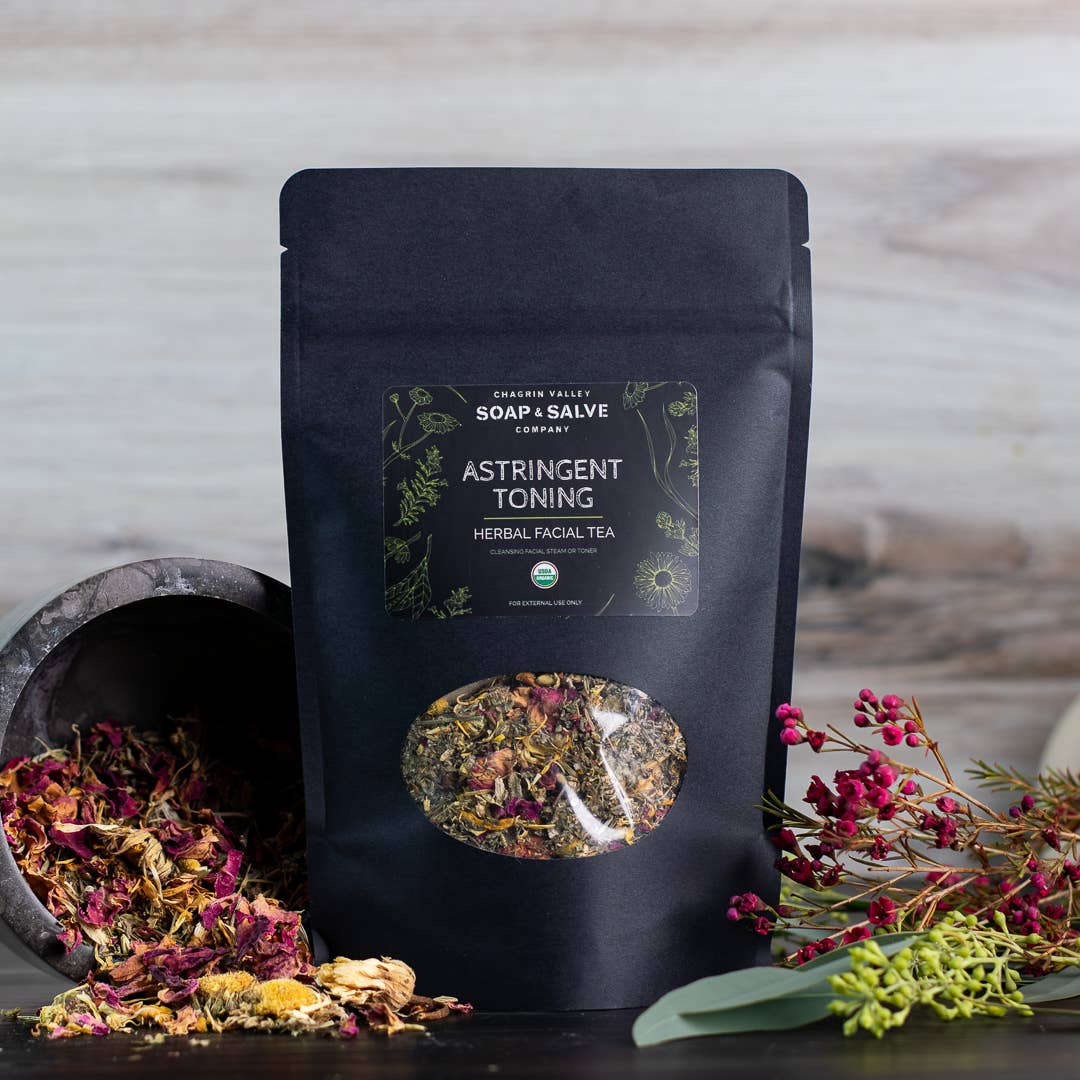 Chagrin Valley Soap - Wholesale Facial Steam - Tea: Astringent Toning Blend Facial Steam & Toner0