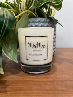 “Merry Christmas” Candle for wholesale by MiaMae Luxury Candles