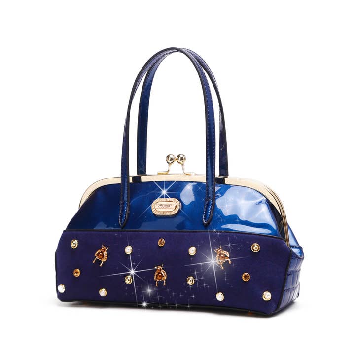 Brangio (Italy) Company Inc. - Wholesale Top Handle Bag - Women's - Brangio Italy Chic Patent Leather Handbag