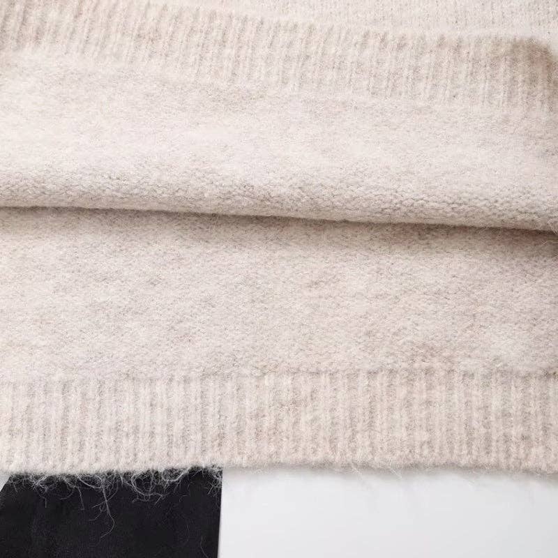 Masyal - Wholesale Knit Sweater - Women's - Bow Accent Knit Pullover Sweater8