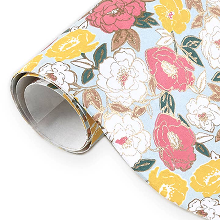 Gift Wrap Sheets | Floral Designed Gift Wrap Roll | Set of 5 for wholesale by ExpoBazaar