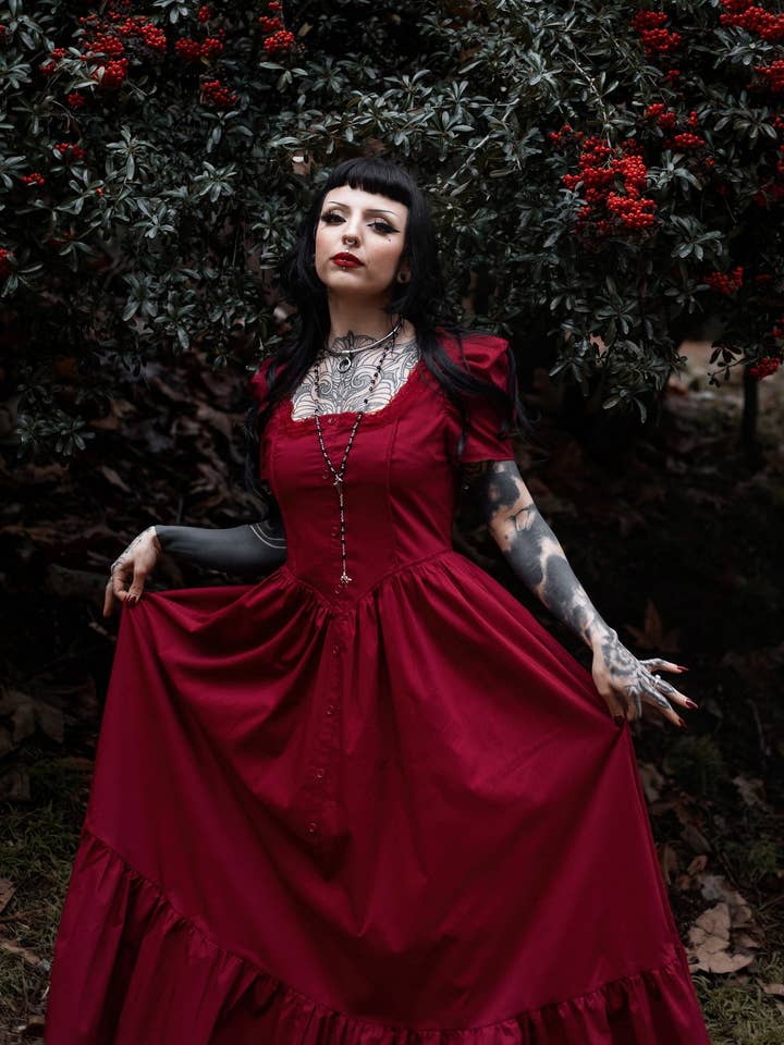 Lively Ghosts - Venta al por mayor Vestido - Mujer - Vestido Versalles