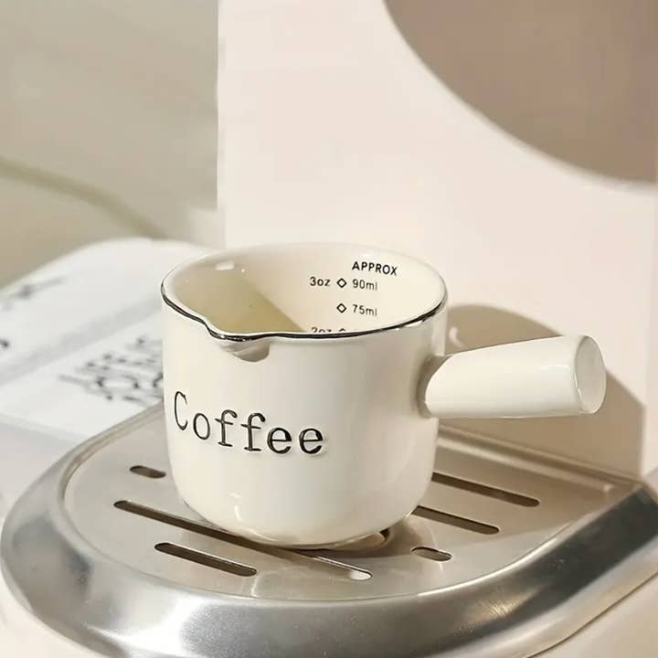 Espresso Ceramics Graduated Measuring Cup With Handle for wholesale by Homerely (We Cover All Import Duties)