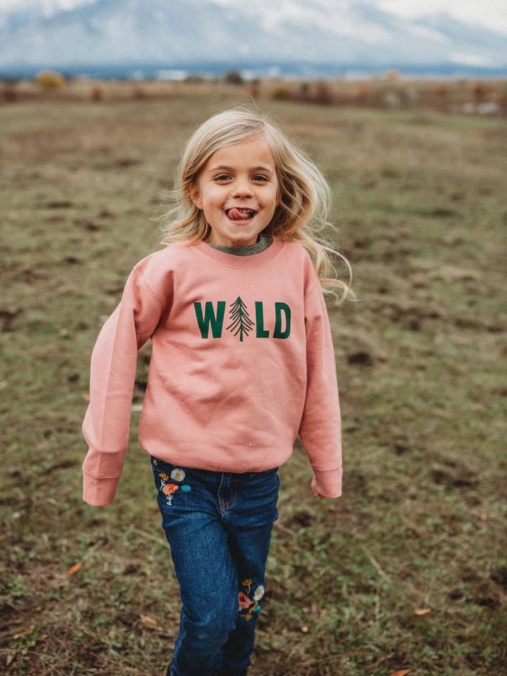 Made of Mountains - Wholesale Sweatshirt - Kids - WILD Tree Kids Crew1