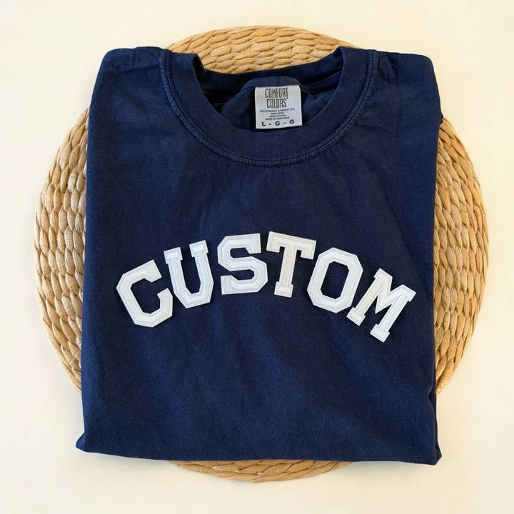 Comfort Colors Custom Short Sleeve Shirt, State & City Shirt for wholesale by Threads And Needles, INC.