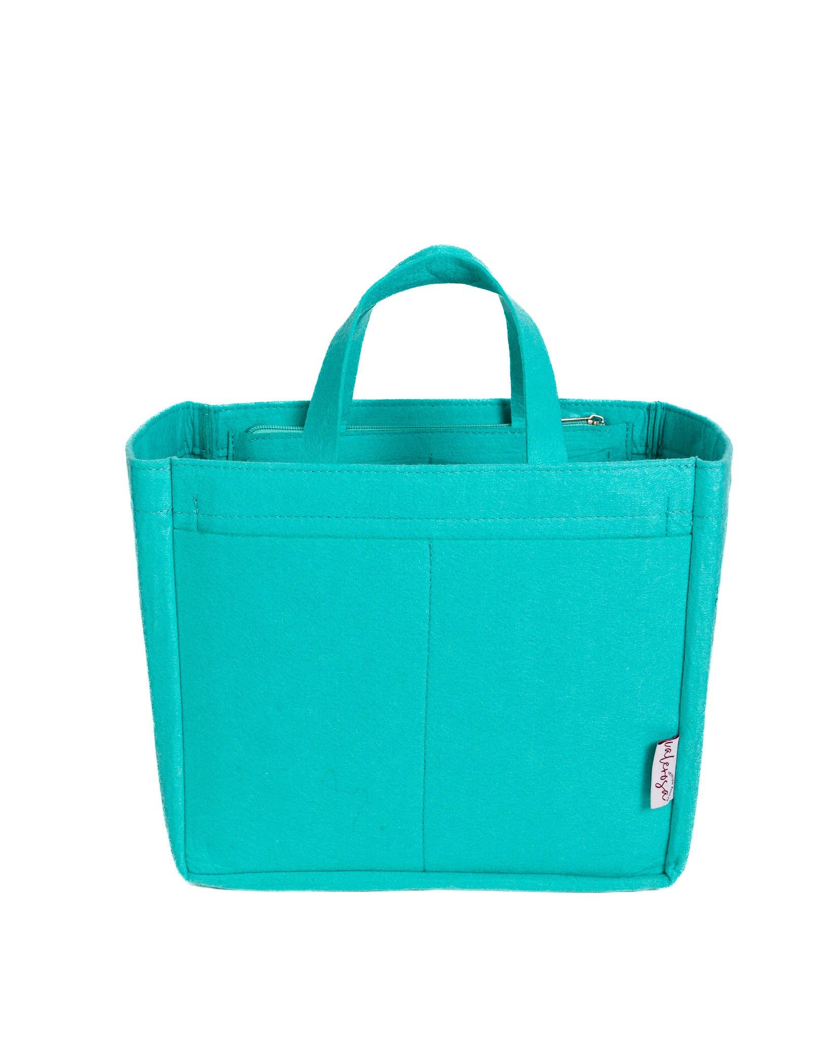 Valerosa - Vente Pochette – femme - Organisateur de sac en feutre turquoise0