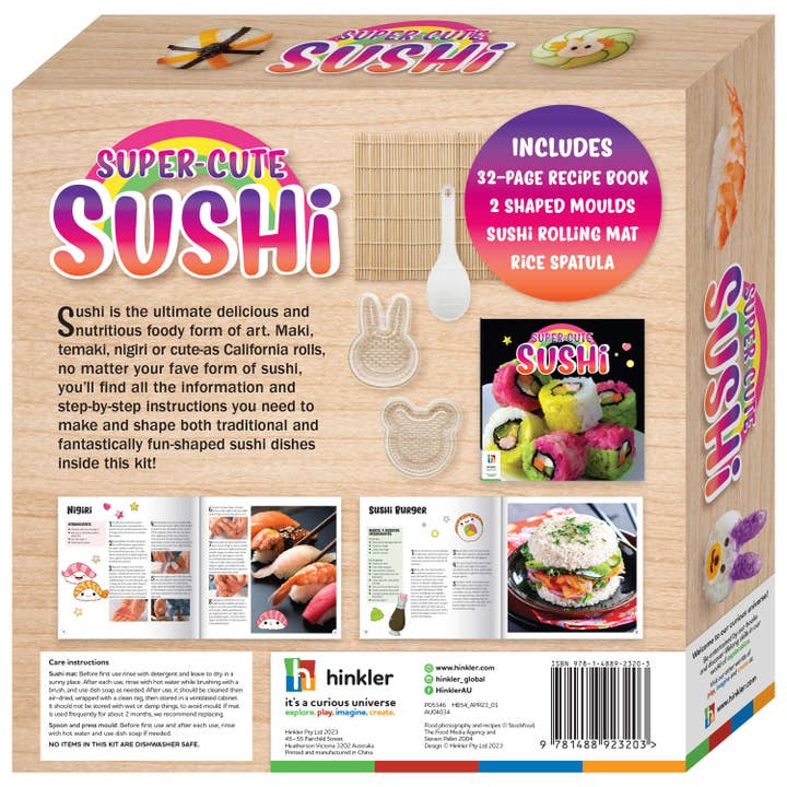 Hinkler Australia - Wholesale DIY food kit - Cute Sushi Box Set7