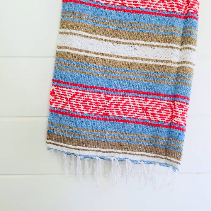 Mahalo Market – wholesale Strandhandduk – Ocean Blossom Strandfilt | Yoga | Camping | Mexikansk Filt