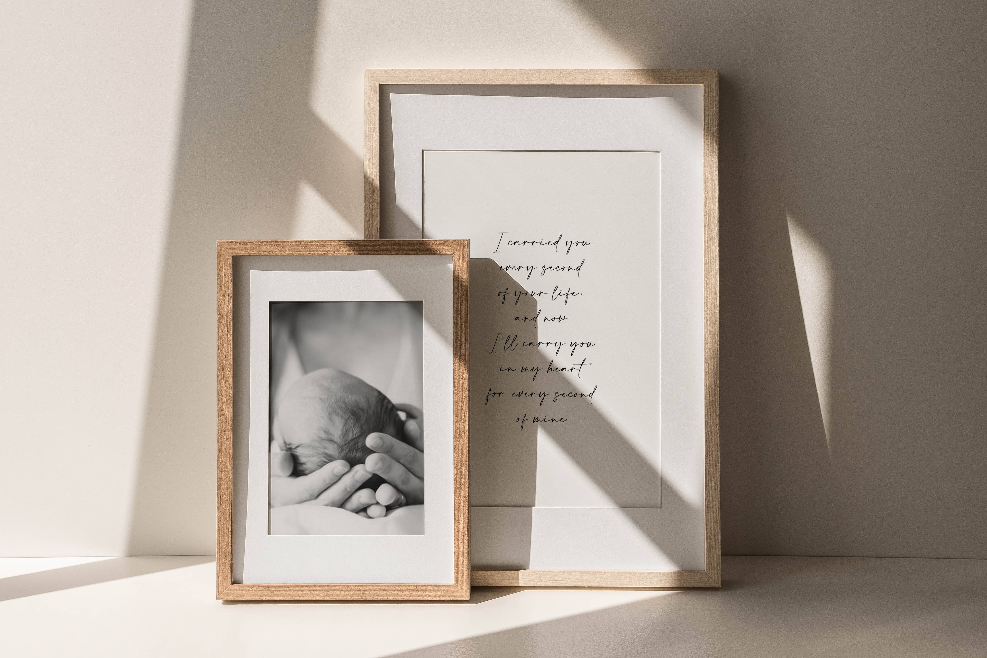 Tales - Vente Affiche d'art - Souvenir sur la perte d'un bébé, cadeau de fausse couche pour bébé1