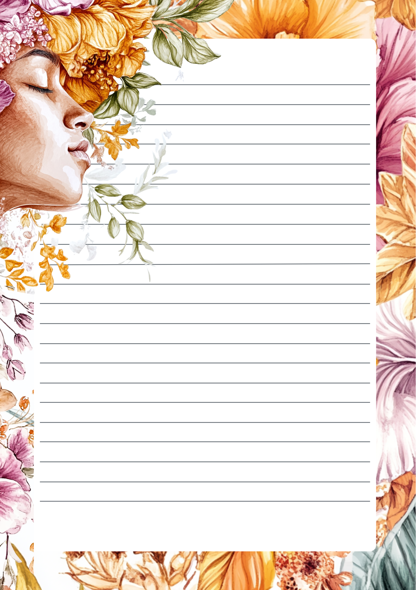 Fripperies - Wholesale Stationery/Notecard Set - Whispers of Summer | Stationery Fripperies1