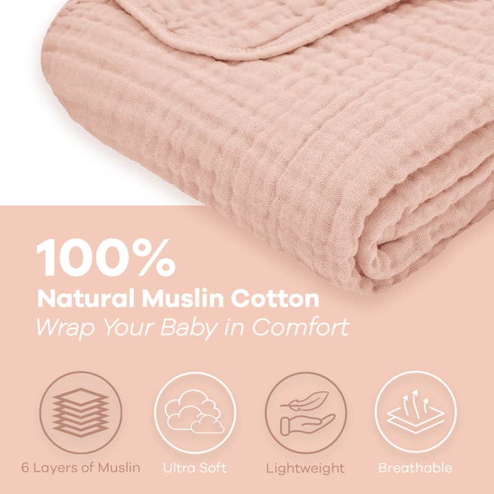 Comfy Cubs - Wholesale Bedding Blanket - Kids & Baby - Baby Muslin Cotton Blankets by Comfy Cubs