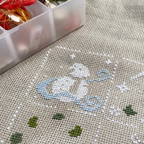 Love Poppet - Wholesale Embroidery/Cross Stitch Supplies - Feeling Festive Advent - Kit6