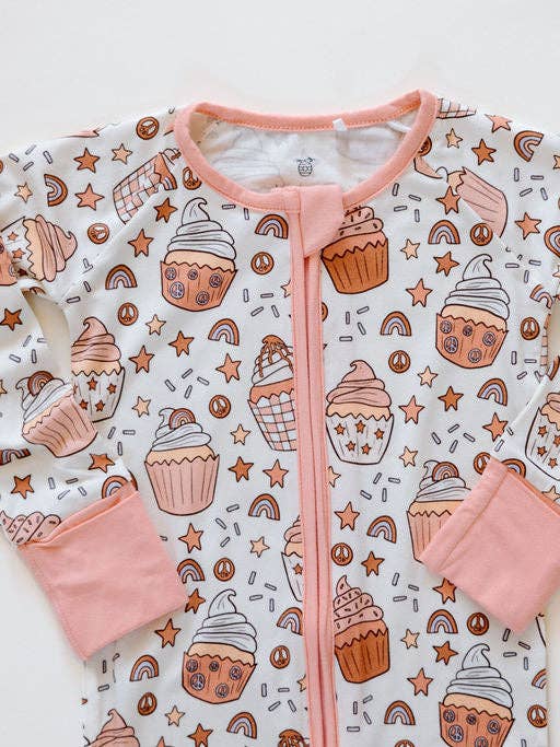 It's My Party! Pink Birthday Zipper Romper for wholesale by kinderlein