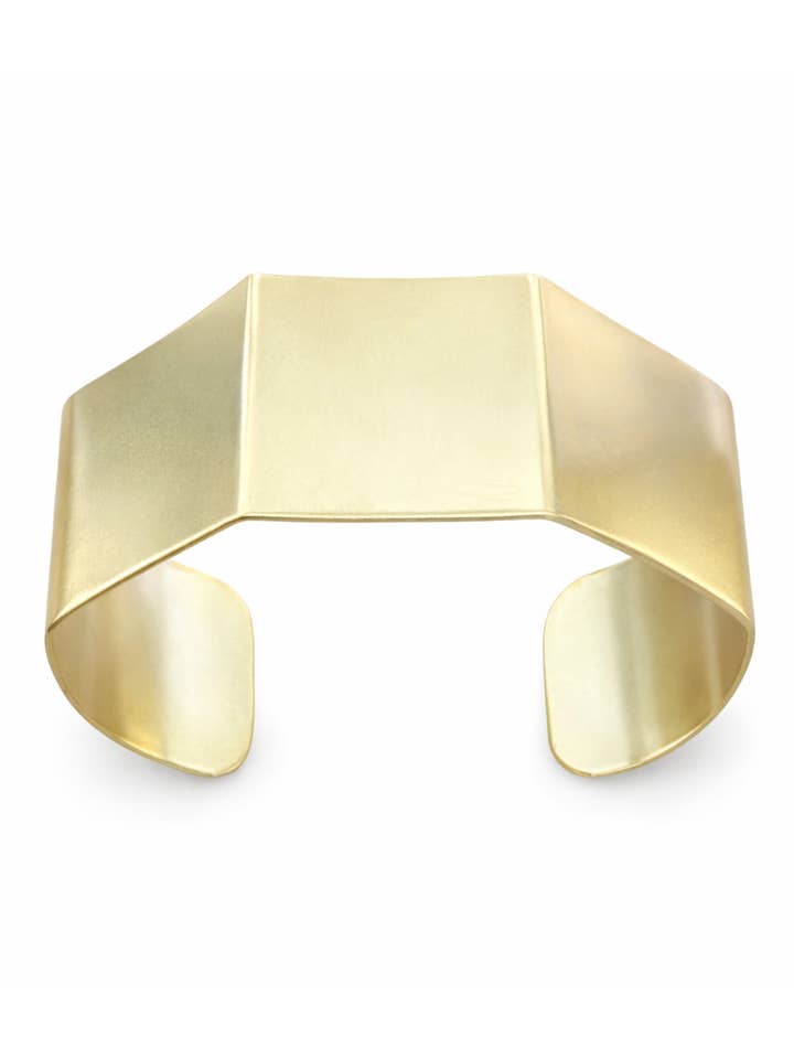 Geometrical Cuff for wholesale by Kristin Hayes Jewelry