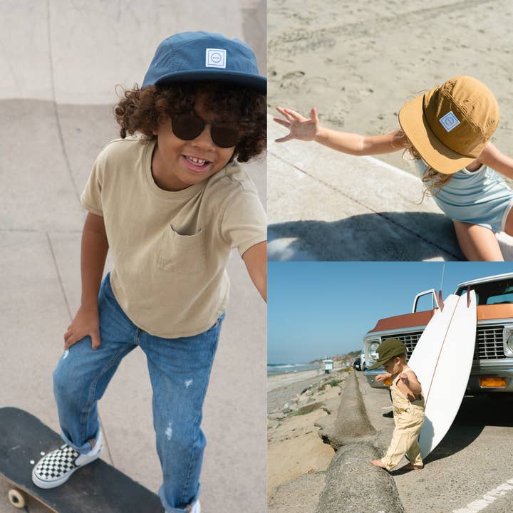 RAD RIVER CO. - Wholesale Flat-brimmed cap – Unisex - Five-Panel Blanks5