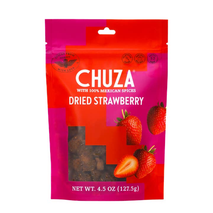 CHUZA - Wholesale Dried/Dehydrated Fruit - CHUZA | Dried Strawberry | Chili-Seasoned Tropical Snack